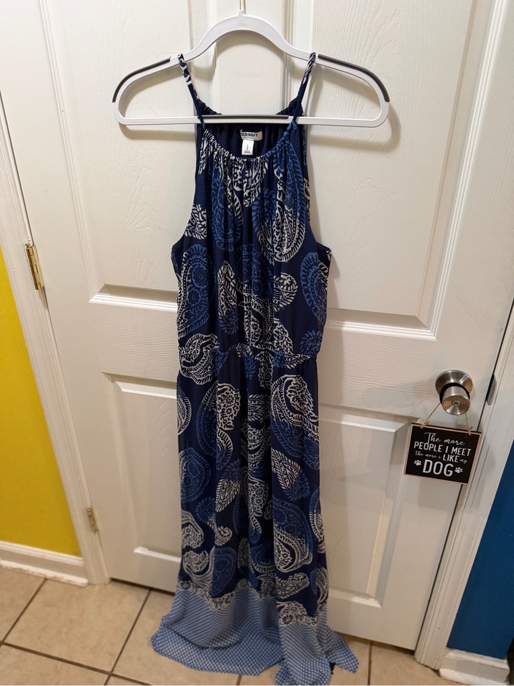Women’s OLD NAVY Like New Maxi Dress Size Large